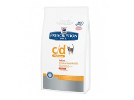 Imagen del producto Hills Prescription Diet cd dry food for cats (pollo) 5kg